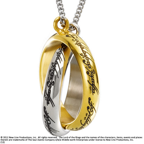 One Rings (LOTR) Entwined Necklace (AW1126)