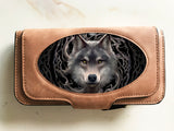Night Forest Wolf Suede 3D Purse - Anne Stokes (AW741)