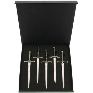 Wolf House Set of 5 Letter Openers (AW1005)