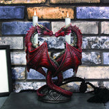 Dragon Heart (Valentine Edition) Candle Holder Anne Stokes (AW669)