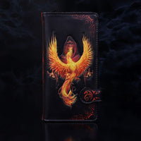Phoenix Rising (Embossed) Purse - Anne Stokes (AW801)