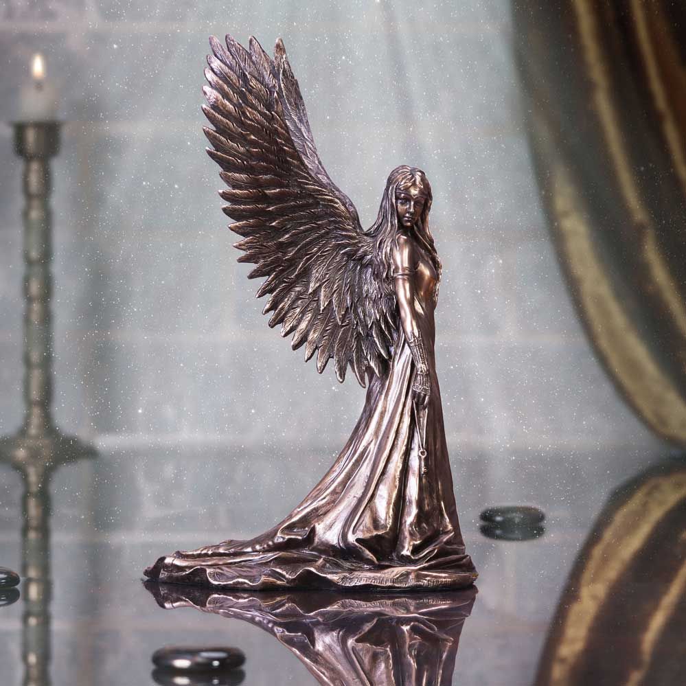 Spirit Guide 2022 (Bronze 24cm) Anne Stokes (AW776)-Collectable-Ancient Warrior