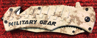 Albainox Military Gear Lock Knife (AW455)
