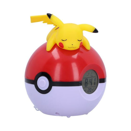 Pikachu (Pokemon) Light Up Alarm Clock (AW687)