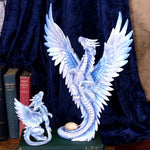 Adult Silver Dragon Anne Stokes (AW852)
