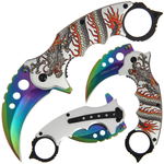 Rainbow Dragon Knife (AW452)