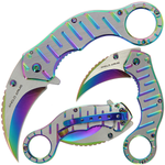 Rainbow Lock Knife (AW958)